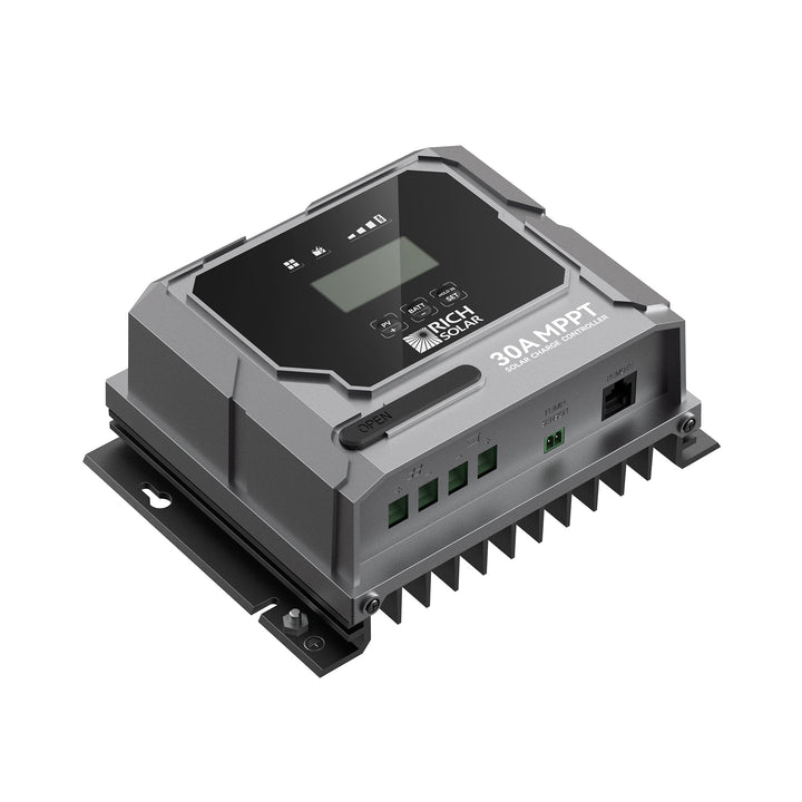 RS-PWM30WP BRAVO Waterproof 30 | 30 Amp Waterproof PWM Solar Charge Controller