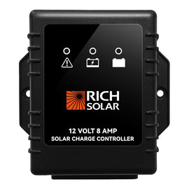 RS-PWM8 BRAVO Waterproof 8 | 8 Amp Waterproof PWM Solar Charge Controller