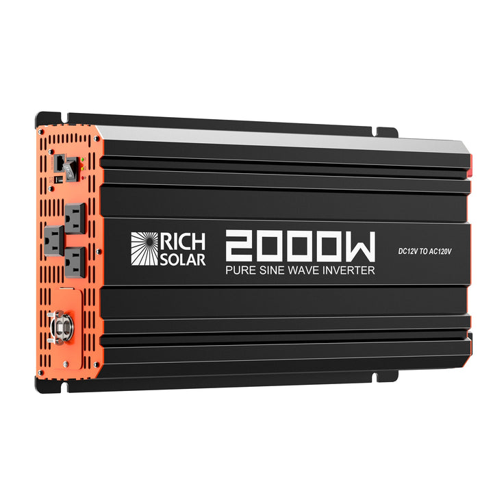 RS-V2P12 NOVA PURE 2K | 2000 Watt (2kW) 12 Volt Industrial Pure Sine Wave Inverter