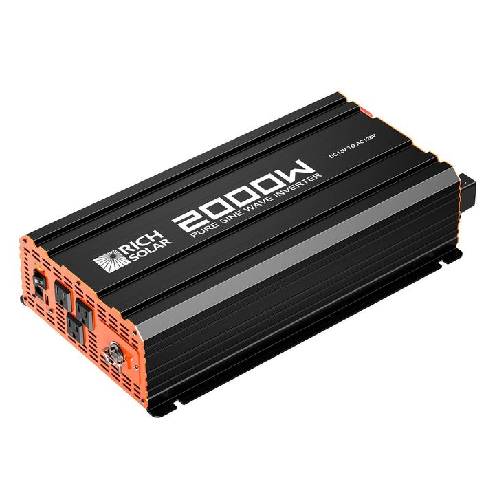 RS-V2P12 NOVA PURE 2K | 2000 Watt (2kW) 12 Volt Industrial Pure Sine Wave Inverter