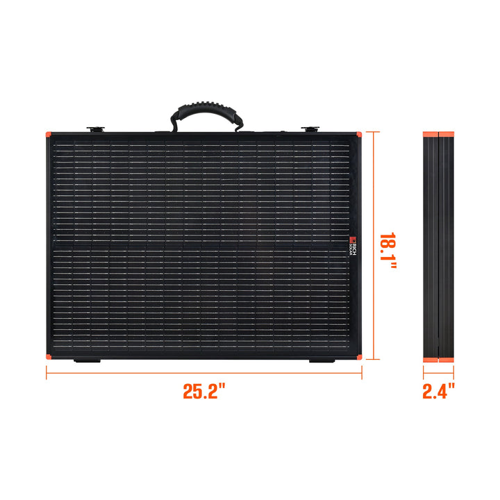 RS-X100B MEGA 100 Portable Briefcase Solar Panel