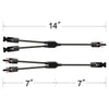 RS-Y2 Y branch parrallel adapters 2 to 1