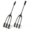 RS-Y3 Y branch parrallel adapters 3 to 1