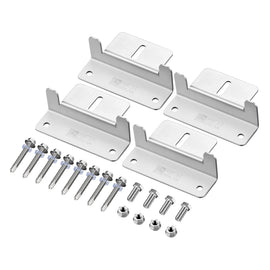 RS-ZB4C Z-Brackets Mounting Hardware Z-Brackets with Screws (3/4")