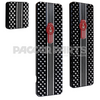 RWP235-5BP-KW Pedal Set Blk Pwdr Coat Kw Logo 9406