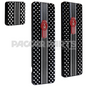 RWP235-5BP-KW Pedal Set Blk Pwdr Coat Kw Logo 9406
