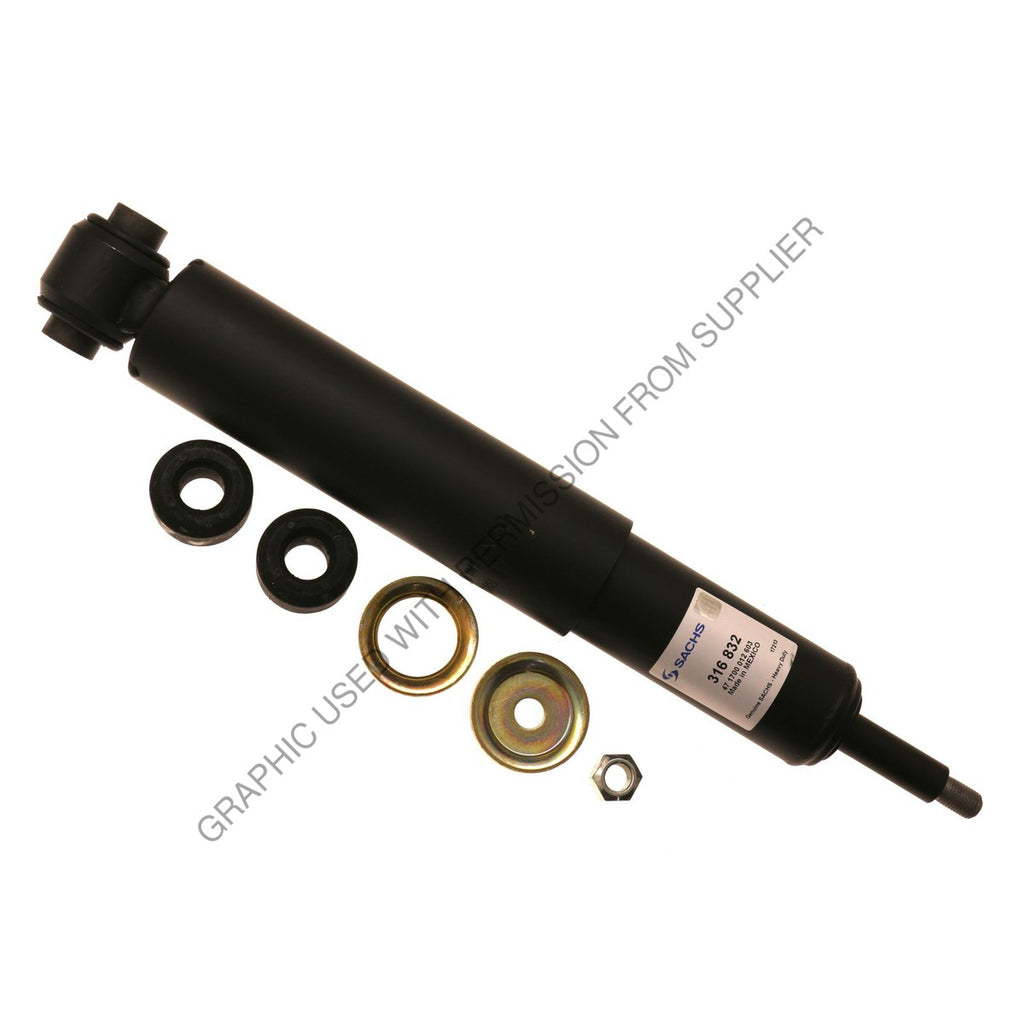 SAC 316 832 SHOCK ABSORBER, REAR