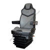 SET 187300MWH665 SEAT-FRONT, PINNACLE HEAT, BLK DL GRY DL