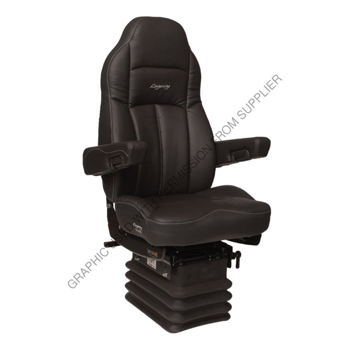 SET 188543FW631 SEAT-LEGACY SILVER HB DSSW BLK TUFF-CLTH