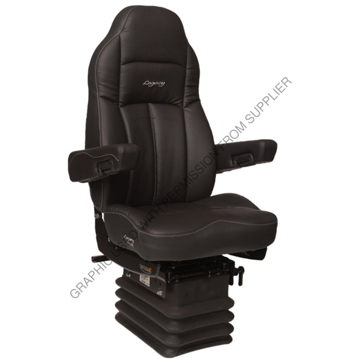 SET 188543FWB631 SEAT-LEGACY SILVER HB DSSW BLW BLK TUFF