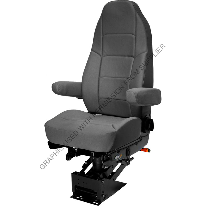 SET 189800KA25 SEAT-HERITAGE SILVER HB 20" GRY SYNC