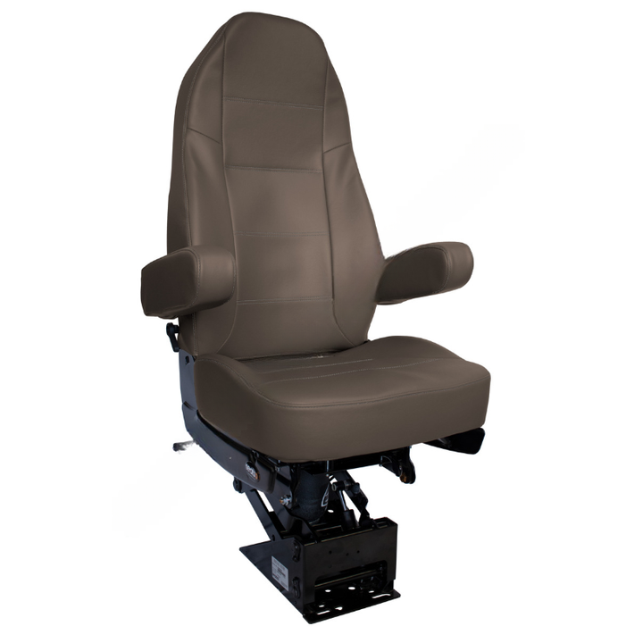 SET 189801VA603 SEAT-HERITAGE SILVER BRWN VINYL