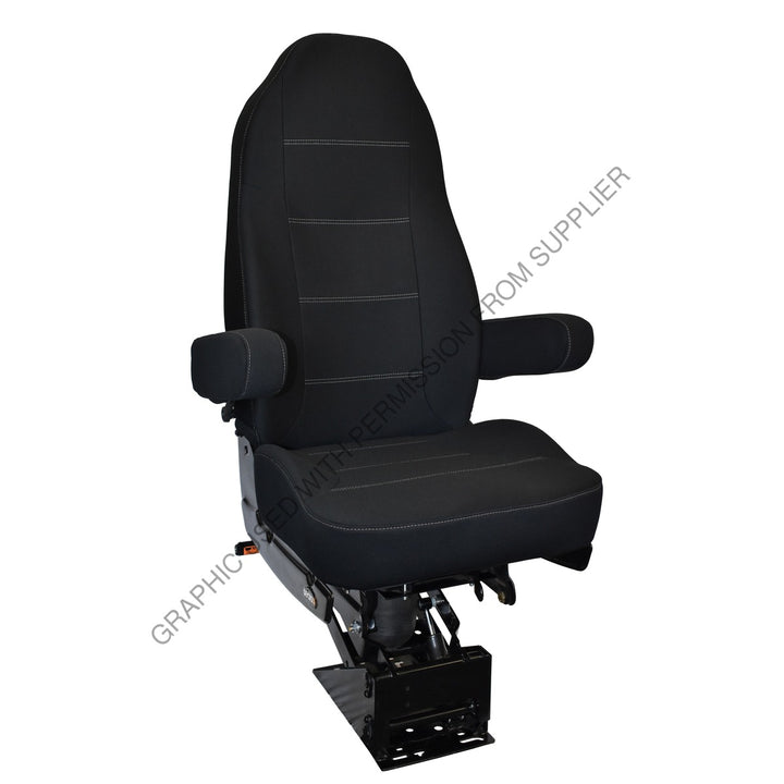 SET 189802VN601 SEAT-HERITAGE SILVER BLK VINYL