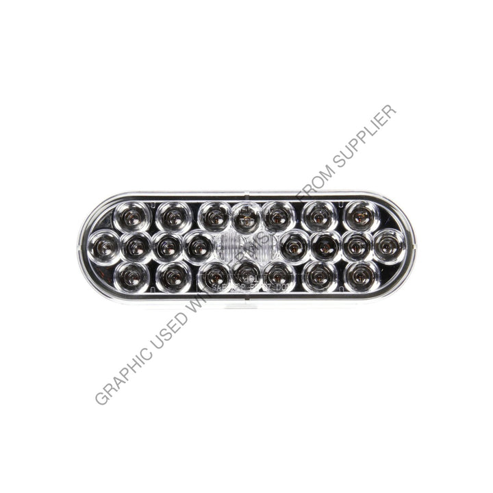 SIG 6051A LAMP FRONT/REAR TRN AMBR LED, CLR LENS