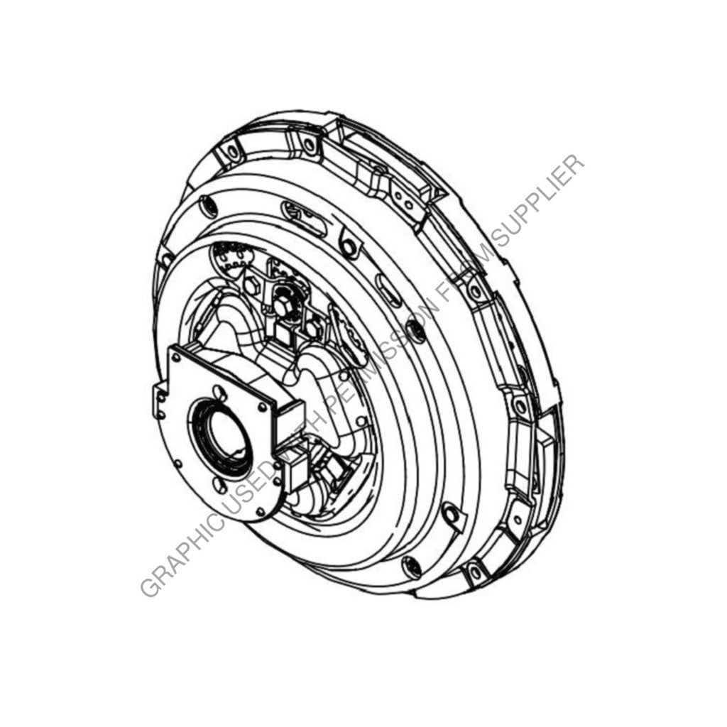 SP  107683 5MO CLTCH 1.75IN 10 SPLN 1DISC14IN SAS REMAN