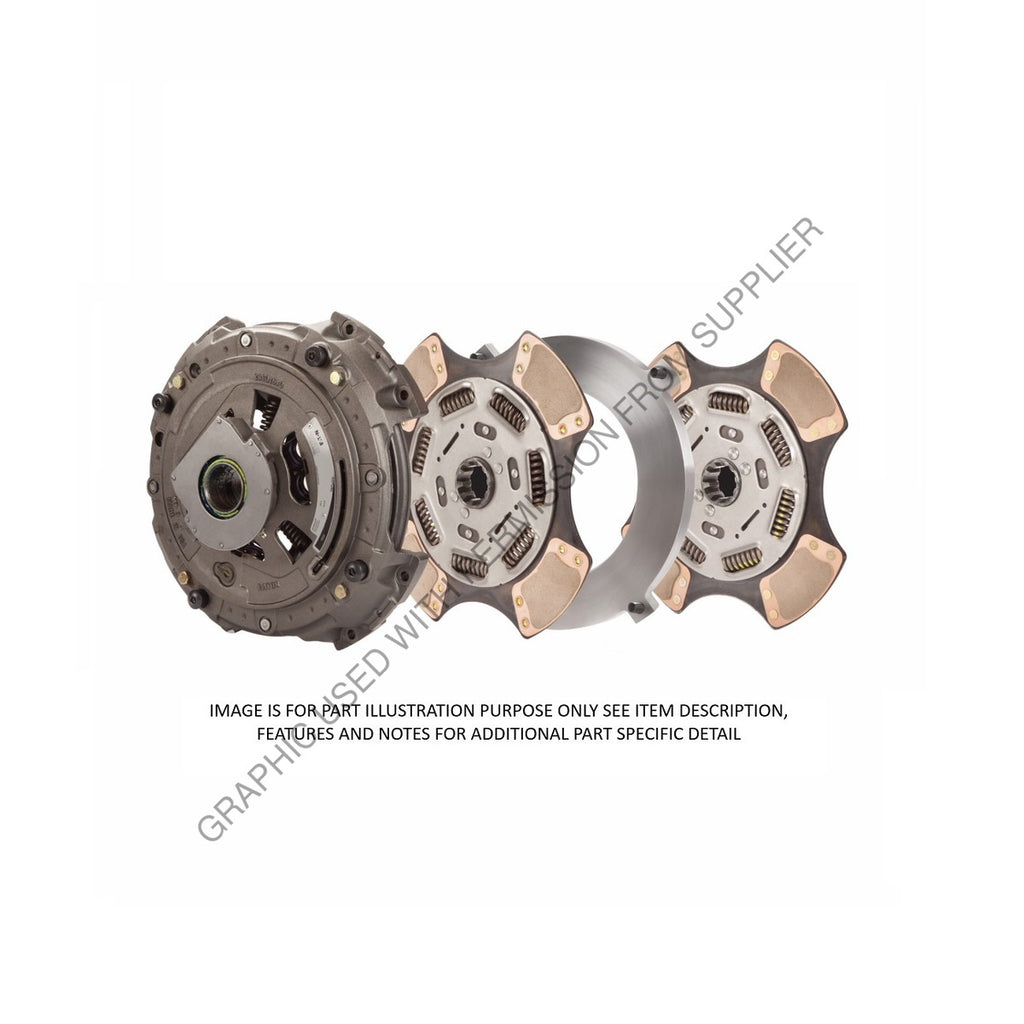 SP  108034 82MO CLTCH 2IN 10 SPLINE 14IN 1150LB/FT REMAN