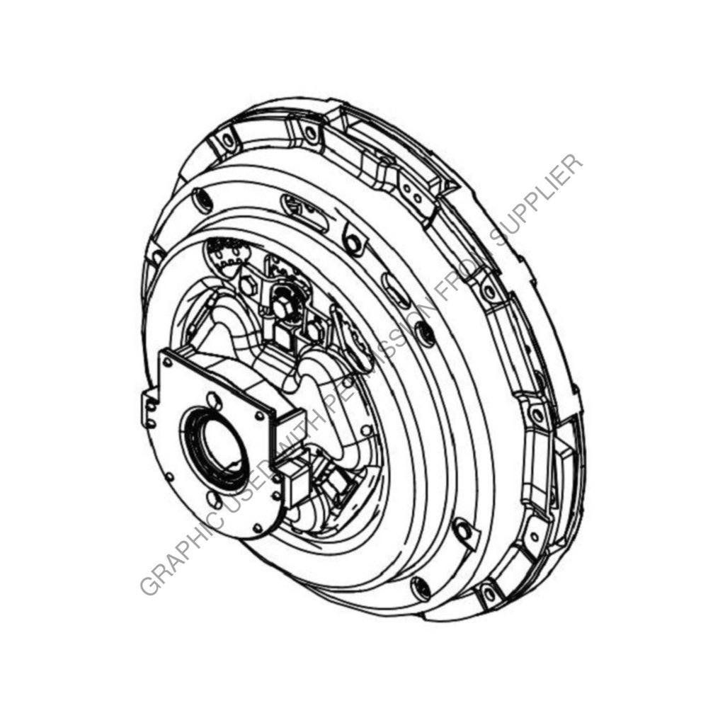 SP  109504 20 CLTCH 2IN 10 SPLNE 14IN 2DISC 1020 FT/LB