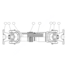 SP  250SC55008C DRIVE SHAFT