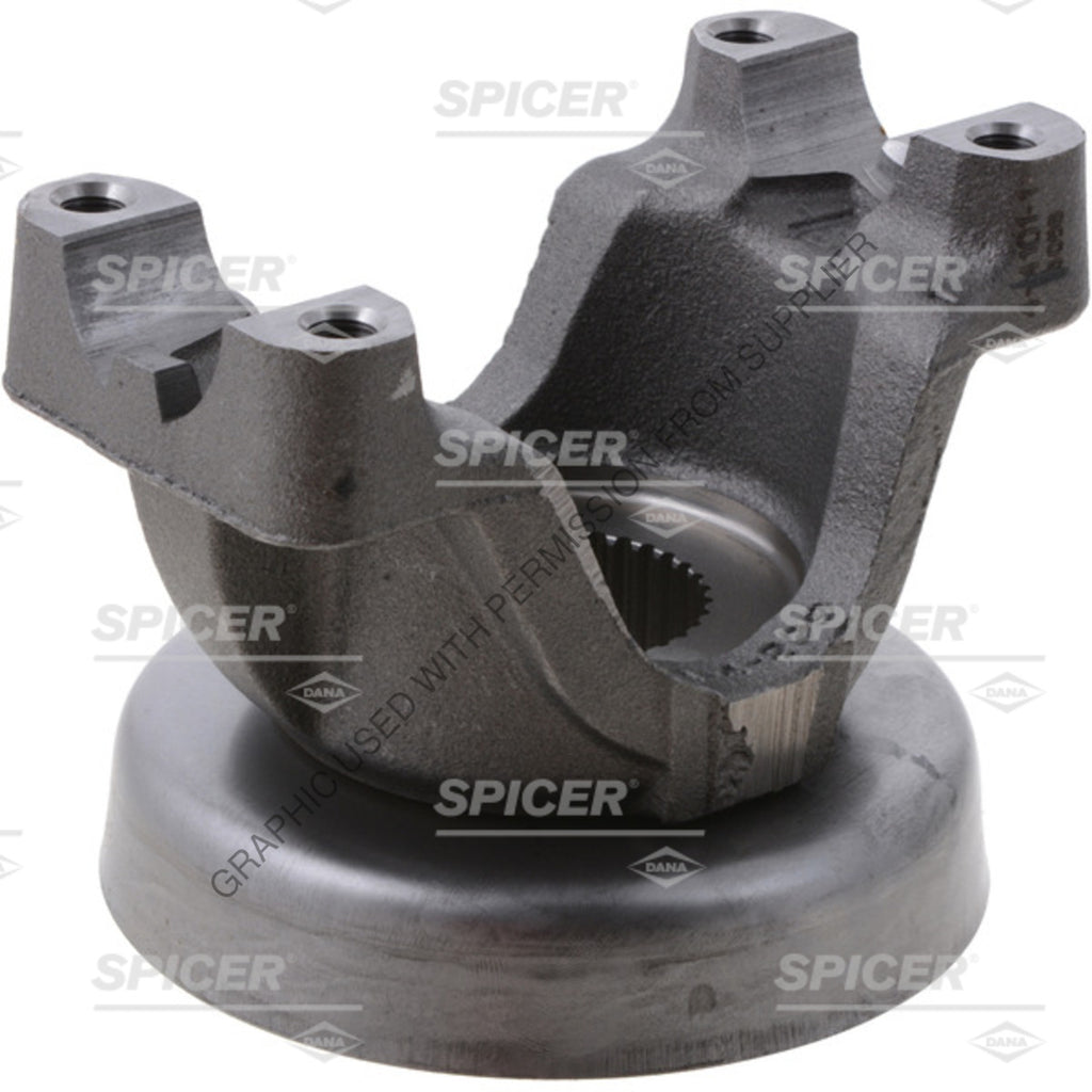 SP  4 4 4111 1X HALF RND END YOKE ASSY