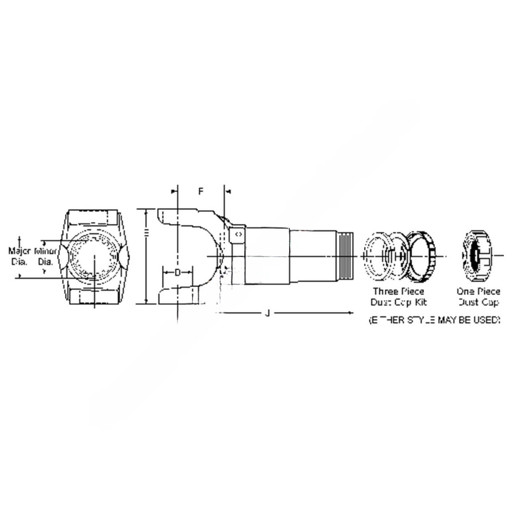 SP  5 3 368KX SLIP YOKE KIT