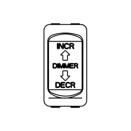 TBB 103190 SWITCH BACKLIGHT DIM