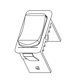 TBB 104287 ROCKER SWITCH, HOLE PLUG