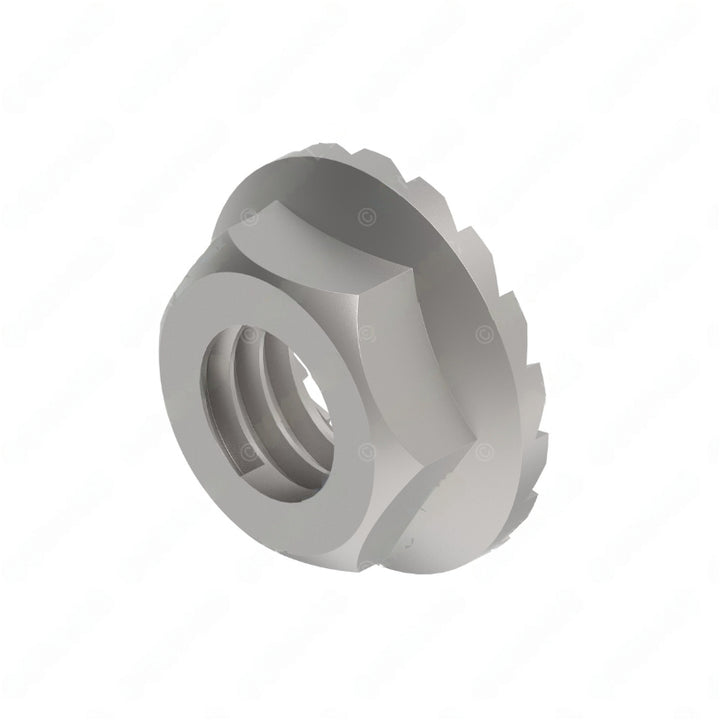 TBB 105826 NUT SERRATED FLANGE