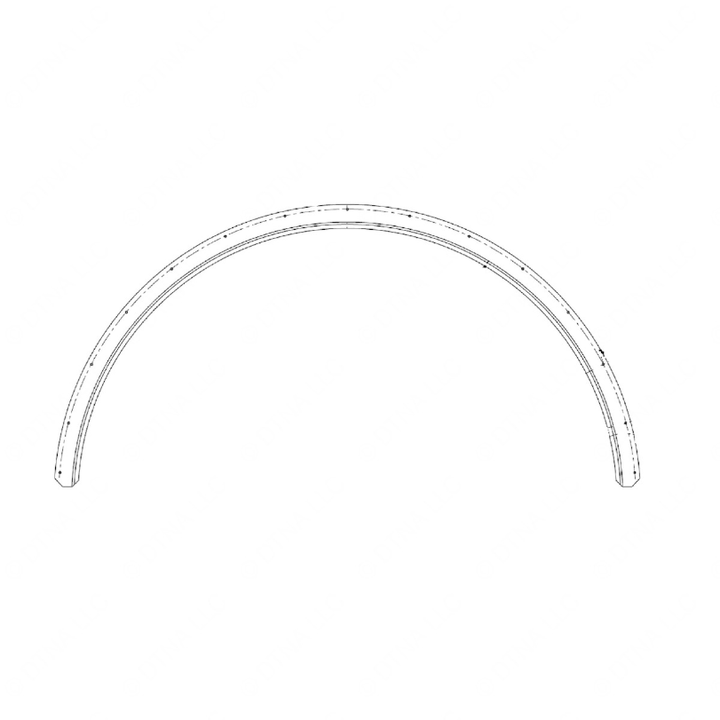 TBB 117694 FENDERETTE STEEL 20 INCH