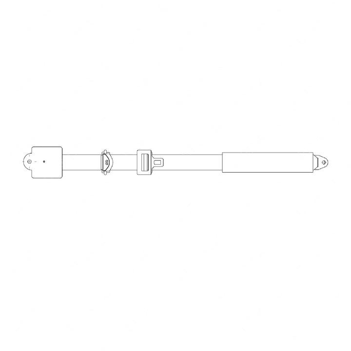 TBB 119286 DRIVER S SEAT BELT ELR W/SHOULDER