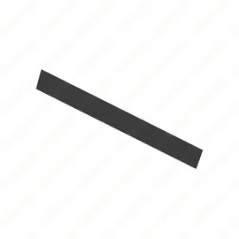 TBB 119543 FLOOR COVERING,BLACK, SMOOTH, FRONT OF S