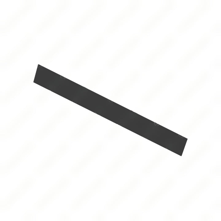 TBB 119543 FLOOR COVERING,BLACK, SMOOTH, FRONT OF S