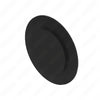 TBB 119993 STATIC ROOF VENT, BLACK, DIA. 5 3/8 in.