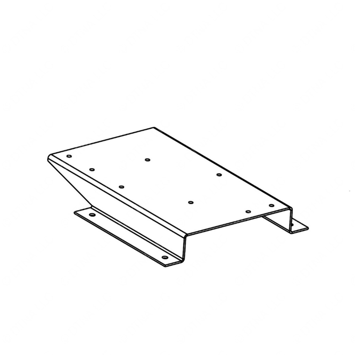 TBB 121191 SAFTELY EQUIPMENT PLATE, TOEBOARD AREA,