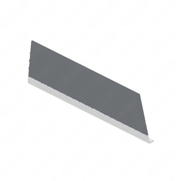 TBB 124490 STEPTREAD PEBBLE DARK GRAY RIBBED WHITE