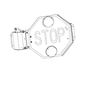 TBB 125953 STOP ARM ASM AIR FRT STD LIGHTS