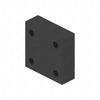 TBB 126173 REAR ENGINE MOUNT,SPACER,RH,CUMMINS ISB