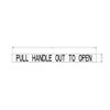 TBB 126515 DECAL PUSHOUT WDO REAR
