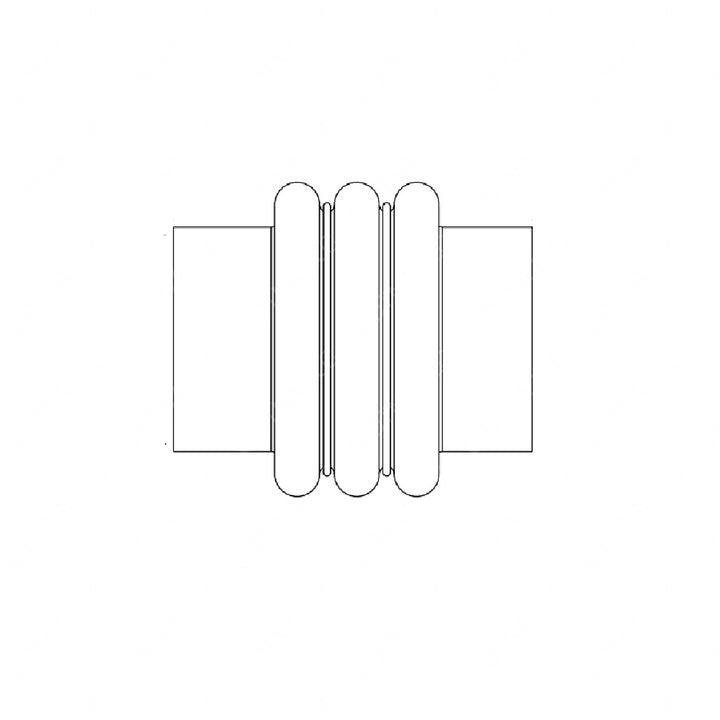 TBB 127585 HUMP HOSE,3.5IN X 6.0IN LONG WITH