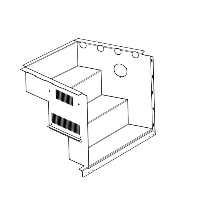 TBB 131036 STEPWELL ASM 8.75 RISER HTR LED ENT DOOR
