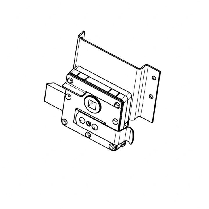 TBB 131648 DOOR LATCH ASSEMBLY, SINGLE POINT, NO VA