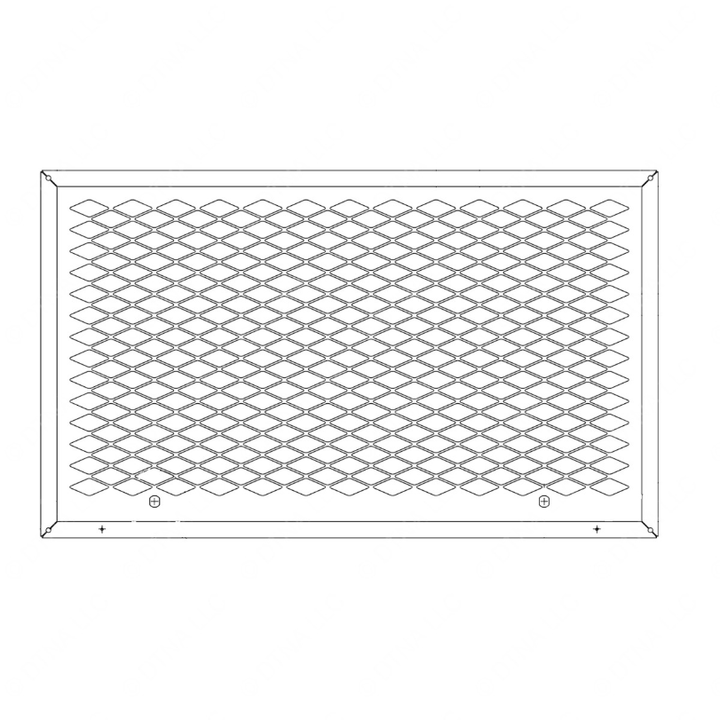 TBB 132095 DOOR PANEL TOP HINGED SIDE DOOR REAR