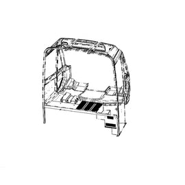 TBB 132297 DRIVERS INTEGRATED SEAT LEVEL 1, NATION