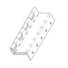 TBB 133210 HINGE, SIDE EMERG. DR BOTTOM 8 LONG