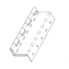 TBB 133211 HINGE, SIDE EMERG. DR,TOP LS,8IN.LONG