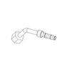 TBB 133681 A/C HOSE FITTING, 45 DEGREE FEMALE  3/4-