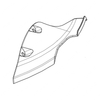 TBB 133952 TRIM COVER, LEFT SIDE