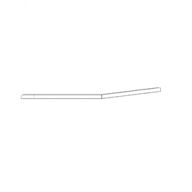 TBB 135153 REAR DOOR POST REINFORCEMENT, RS