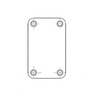 TBB 136504 FOOT PAD, DRIVERS ACCELERATOR PEDAL, 2