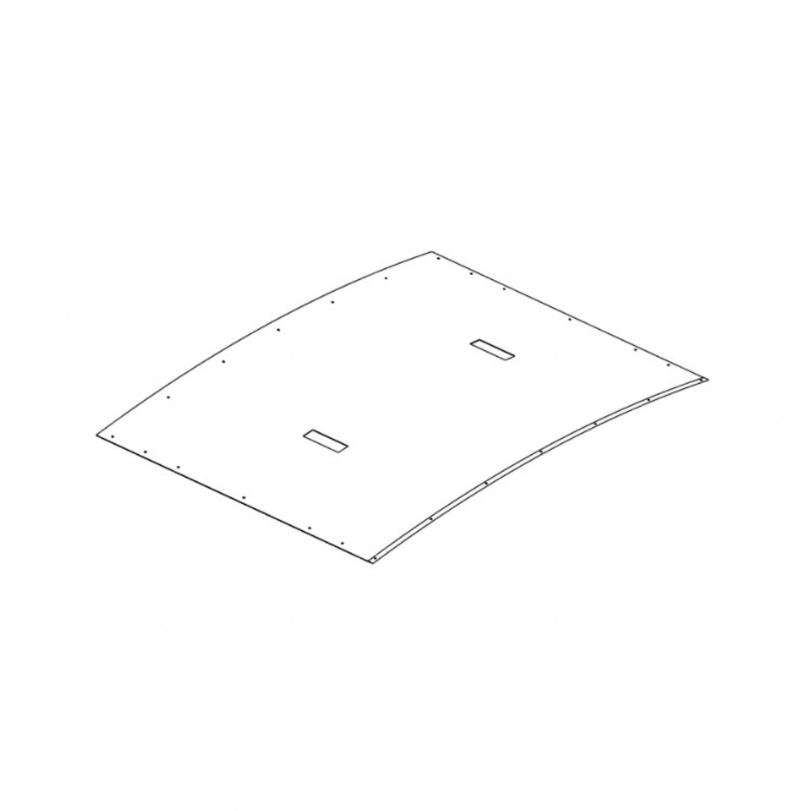 TBB 136664 HEADLINER 40IN ACST DOME LT