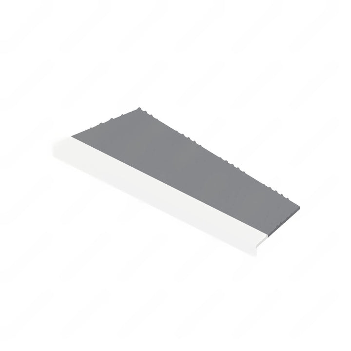 TBB 136808 STEP TREAD, PEBBLED, DARK GRAY, PEBBLED